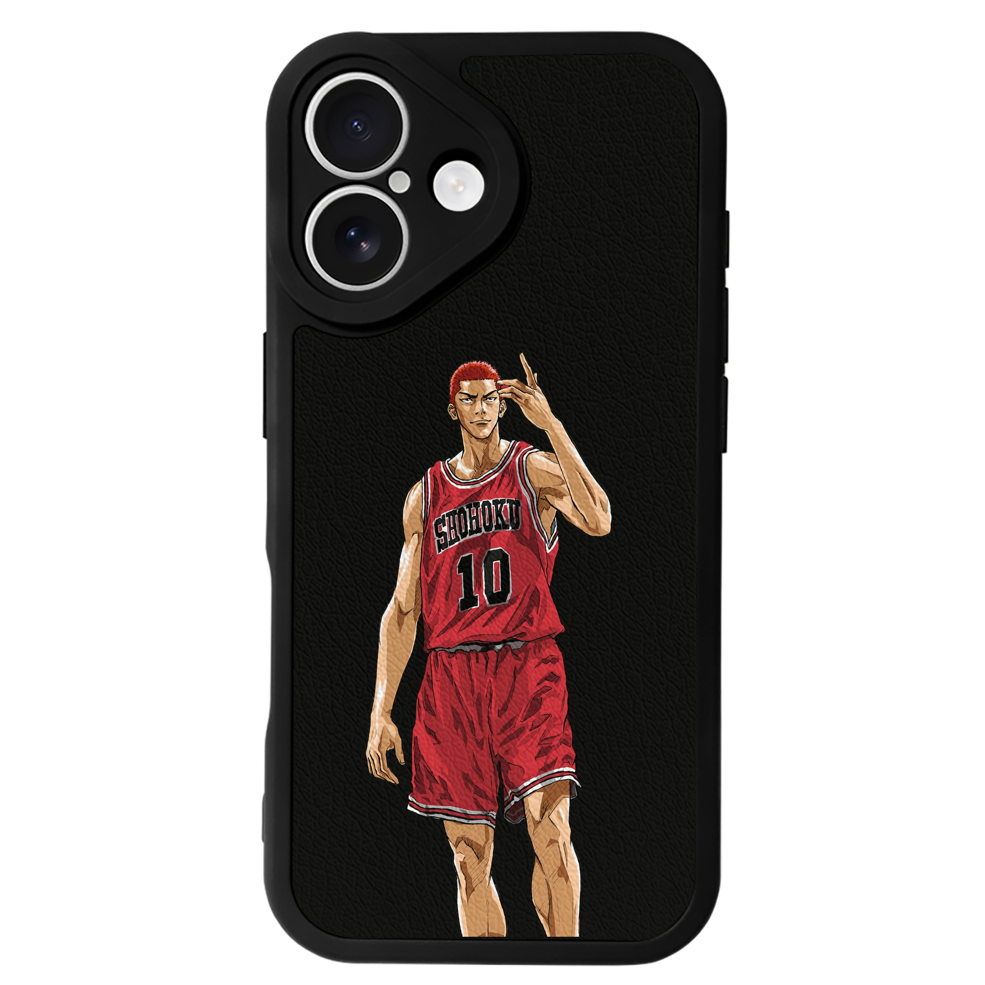 （画像用） SLAM DUNK／スラムダンク 【iPhone 16シリーズ対応】シリコンスマホケース（レザー調） 材質：シリコン